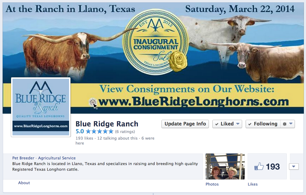 blue ridge on facebook