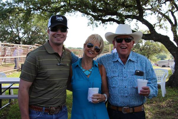 Bear Davidson with Linda & Tom Harman