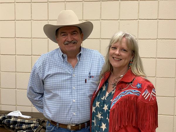 Board Chair Keith DuBose with wife Tina DuBose