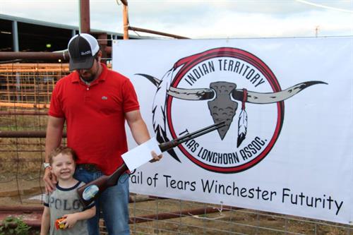 Chris and Strait with ITTLA Award