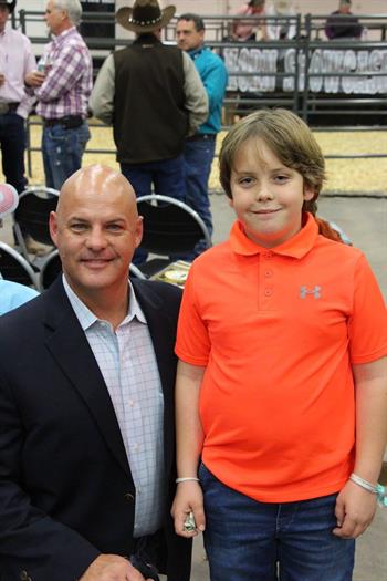Devin Graves and his son Devin Graves and his son