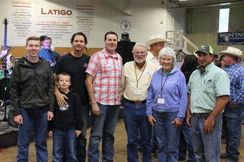 Group of Longhorn breeders