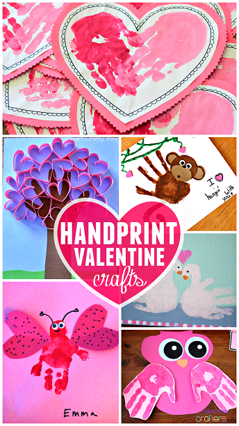 Handprint Valentine