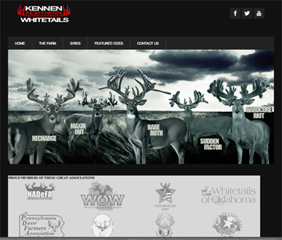 Kennen Whitetails home page Kennen Whitetails home page