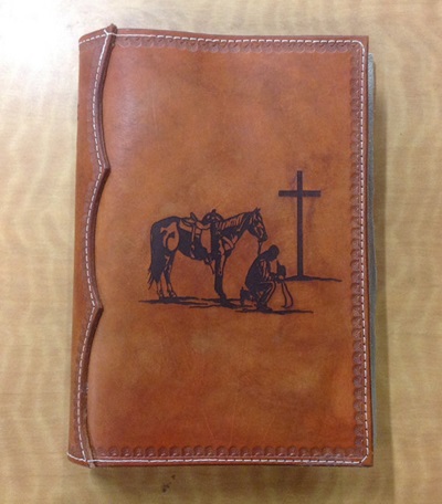 Leather Bible cover