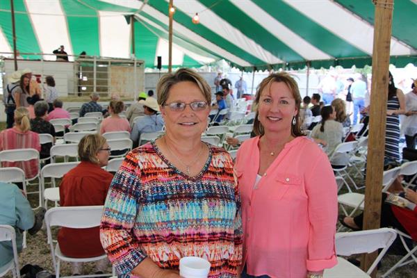 Nancy Dunn and Kathy Palladini