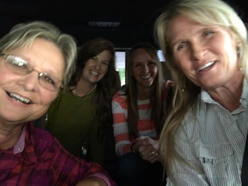 Nancy Dunn, Kathy Kittler, Molly and Jaymie Nancy Dunn, Kathy Kittler, Molly and Jaymie