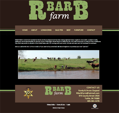 R Bar B Farm Home