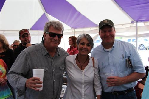 Steve, Cyd and Davis Steve, Cyd and Davis