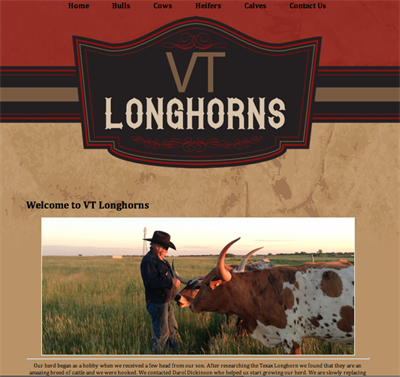 VT Longhorns Home